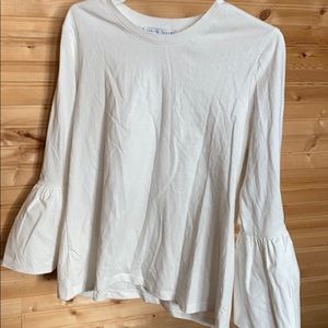 English Factory Bell Sleeve Top